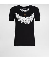 Dolce & Gabbana - Chic T-Shirt For Spring/Summer 2025 - Lyst