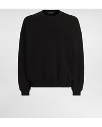 Dolce & Gabbana - Sweat-Shirt En Coton À Logo - Lyst