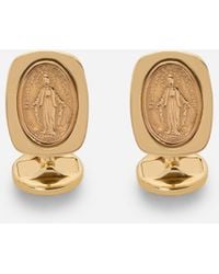 Dolce & Gabbana - Sicily Cufflinks 18-Carat And, Rhodolites And Rubies - Lyst