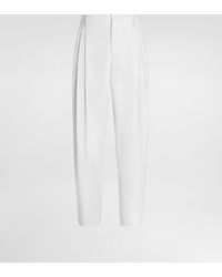 Dolce & Gabbana - Micro-Rib Trousers - Lyst