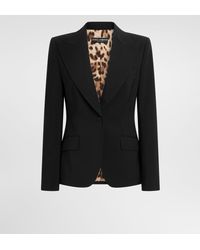 Dolce & Gabbana - Turlington Single-Breasted Jacket - Lyst