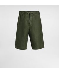 Dolce & Gabbana - Linen Fabric Shorts - Lyst
