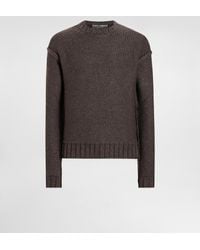 Dolce & Gabbana - Wool And Cashmere Pullover - Lyst