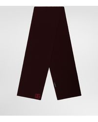 Dolce & Gabbana - Virgin Wool Scarf With Logo - Lyst
