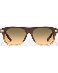 Dolce & Gabbana - Metal Plaque Sunglasses - Lyst
