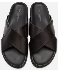 dolce gabbana men slides