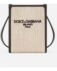 Dolce & Gabbana - Small Canvas Shopper - Lyst