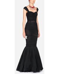 Dolce & Gabbana Tulle Dress - Schwarz