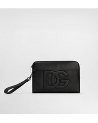 Dolce & Gabbana - Medium Deerskin Pouch - Lyst