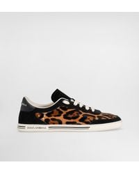 Dolce & Gabbana - Calf Saint Tropez Light Sneakers With - Lyst