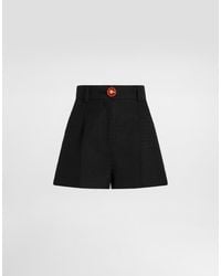 Dolce & Gabbana - Fabric Bermuda Shorts - Lyst