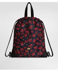 Dolce & Gabbana - Poppy-Print Nylon Backpack - Lyst