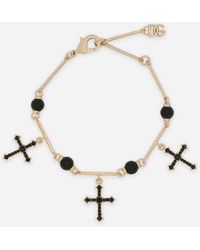 Dolce & Gabbana - Cross-Motif Bracelet - Lyst