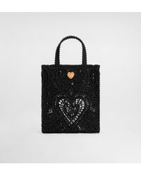 Dolce & Gabbana - Small Cordonetto Lace Beatrice Bag - Lyst