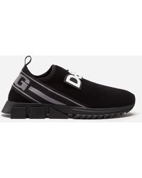 Dolce & Gabbana Trainers Sorrento With Patch - Black