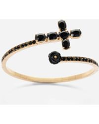 Dolce & Gabbana - Sicily Bracelet 18-Carat And Sapphires - Lyst