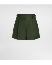 Dolce & Gabbana - Linen Bermuda Shorts - Lyst