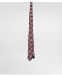Dolce & Gabbana - Martini Tie With Jacquard Micro-Designs And Logo - Lyst