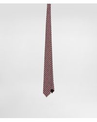 Dolce & Gabbana - Martini Tie With Jacquard Micro-Designs And Logo - Lyst