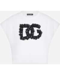 Camisetas y tops Dolce & Gabbana de mujer | Rebajas en línea, hasta el 40 %  de descuento | Lyst
