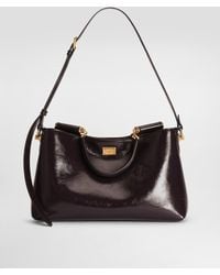 Dolce & Gabbana - Medium Vittoria Calfskin Handbag - Lyst