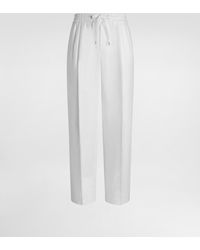 Dolce & Gabbana - Linen Jogging Trousers - Lyst