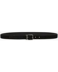 Dolce & Gabbana - Suede Belt - Lyst