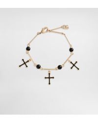 Dolce & Gabbana - Bracelet with cross charms - Lyst
