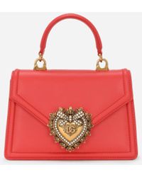 Dolce & Gabbana - Devotion スモール トップハンドルバッグ - Lyst
