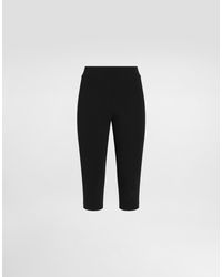 Dolce & Gabbana - Milano Stitch Jersey Leggings� - Lyst