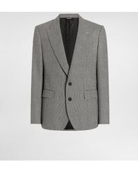 Dolce & Gabbana - Glen Plaid Single-Breasted Sicilia Light Jacket - Lyst
