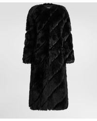 Dolce & Gabbana - Shearling Coat - Lyst