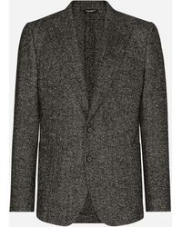 Dolce & Gabbana - Single-Breasted Wool Portofino-Fit Jacket - Lyst