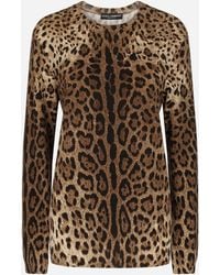Dolce & Gabbana - Pull Girocollo - Lyst