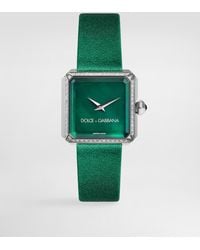 Dolce & Gabbana - Sofia Steel Watch With Diamonds - Lyst