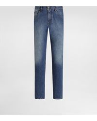 Dolce & Gabbana - Denim Trousers - Lyst