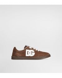 Dolce & Gabbana - Nubuck Dg Original Sneakers - Lyst