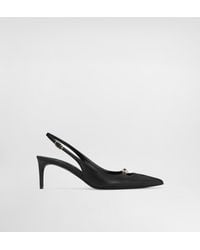 Dolce & Gabbana - Lollo Silk Nappa Leather Slingback - Lyst