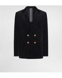 Dolce & Gabbana - Portofino Double-Breasted Velvet Jacket - Lyst