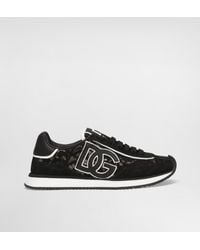 Dolce & Gabbana - Sports Shoes With Logo - Lyst