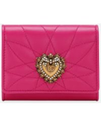 Dolce & Gabbana - Geldbörse French Flap Devotion - Lyst
