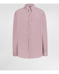Dolce & Gabbana - Silk Crêpe De Chine Shirt - Lyst