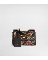 Dolce & Gabbana - Mini My Sicily Handbag With Fine Stitch Embroidery - Lyst