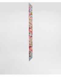 Dolce & Gabbana - Small Flower Bouquets-Print Silk Twill Bandeau 6X100 - Lyst