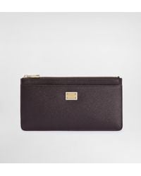 Dolce & Gabbana - Large Card Holder With Tag - Lyst