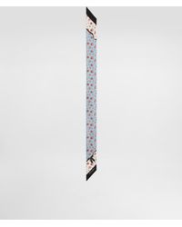 Dolce & Gabbana - Small Rose-Print Silk Twill Bandeau 6X100 - Lyst