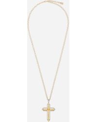 Dolce & Gabbana - 375 Pendente Croce Z - Lyst