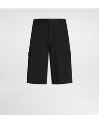 Dolce & Gabbana - Cargo-Bermudas Aus Baumwolle - Lyst