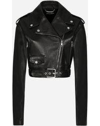 Dolce & Gabbana - Leather Jackets - Lyst