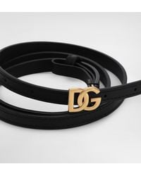 Dolce & Gabbana - Cintura Logata - Lyst